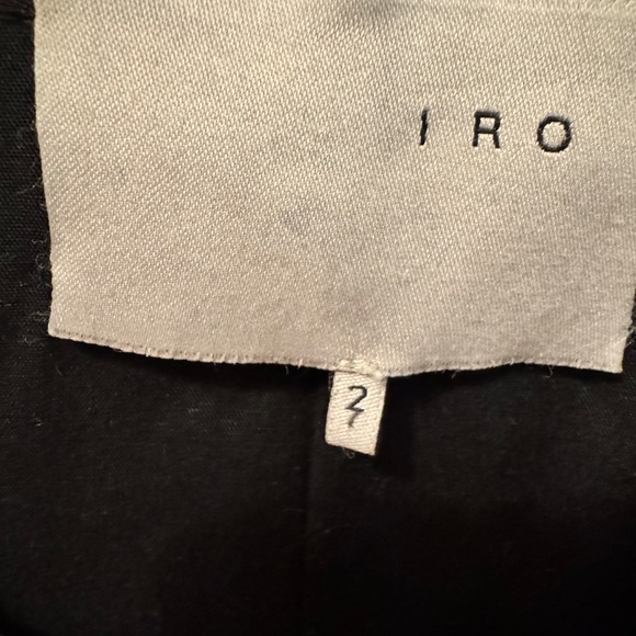 IRO Gold Sequin + Leather Moto Jacket - Picture 7 of 9